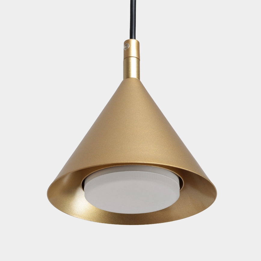 BRILAGI - LED Hanglamp aan kabel CONE SINGLE 1xGX53/15W/230V goudkleurig