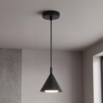 BRILAGI - LED Hanglamp aan kabel CONE SINGLE 1xGX53/15W/230V zwart