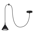 BRILAGI - LED Hanglamp aan kabel CONE SINGLE SPIDER 1xGX53/15W/230V zwart