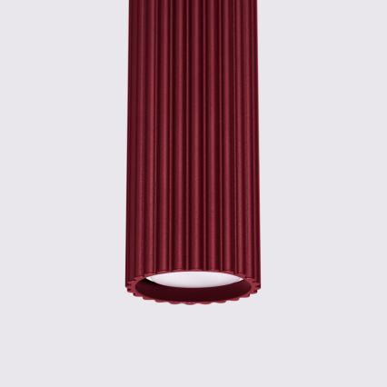 Brilagi - LED-hanglamp aan kabel CRESTO 1xGU10/10W/230V bordeaux