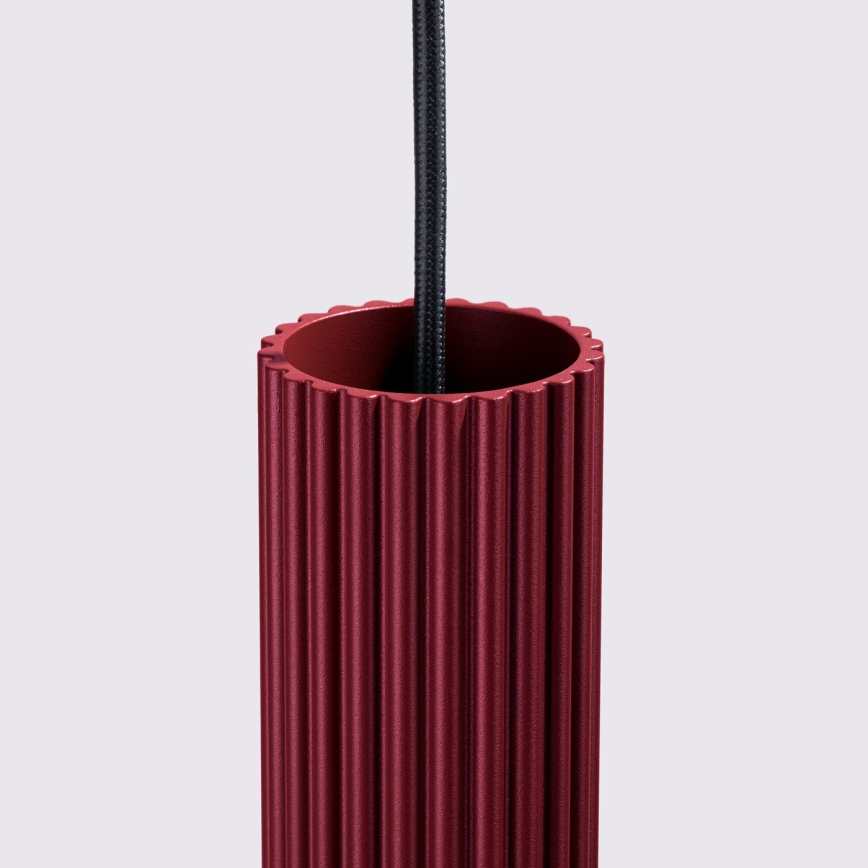 Brilagi - LED-hanglamp aan kabel CRESTO 1xGU10/10W/230V bordeaux