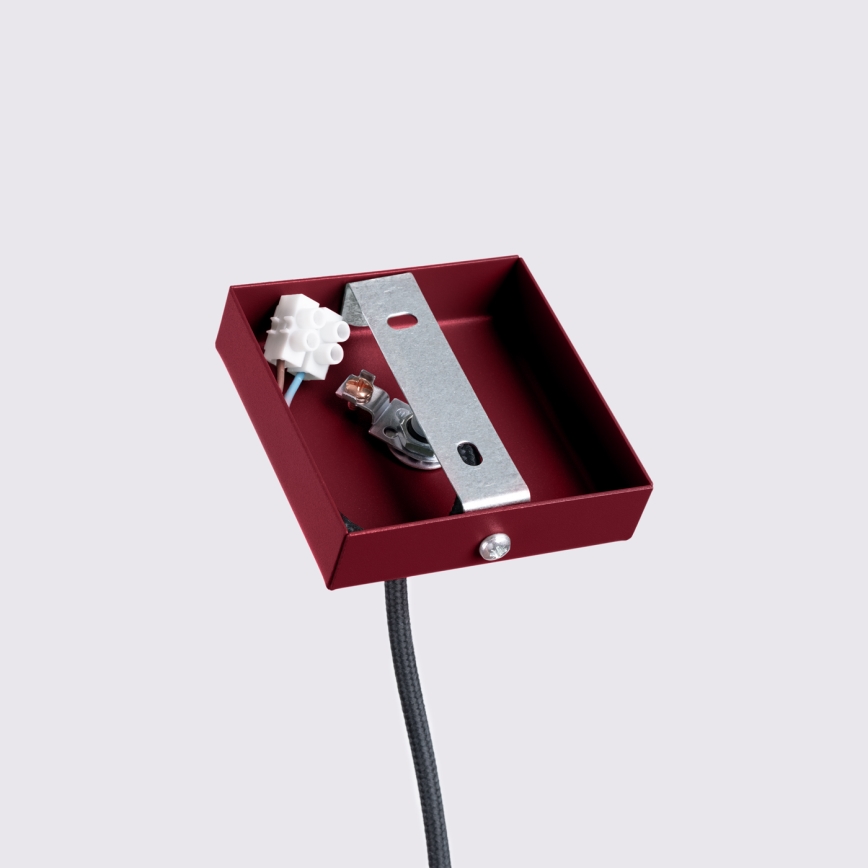 Brilagi - LED-hanglamp aan kabel CRESTO 1xGU10/10W/230V bordeaux