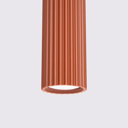 BRILAGI - LED-hanglamp aan kabel CRESTO 1xGU10/10W/230V oranje