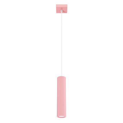 Brilagi - LED-hanglamp aan kabel CRESTO 1xGU10/10W/230V roze