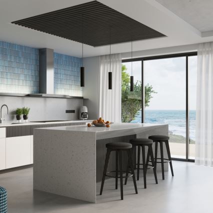 Brilagi - LED-hanglamp aan kabel CRESTO 1xGU10/10W/230V zwart