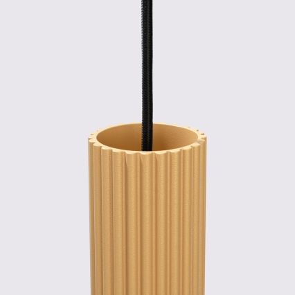 Brilagi - LED-hanglamp aan kabel CRESTO 3xGU10/10W/230V goud