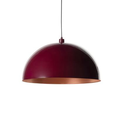 Brilagi - LED-hanglamp aan kabel METALO 1xE27/40W/230V Ø 40 cm bordeaux/koper