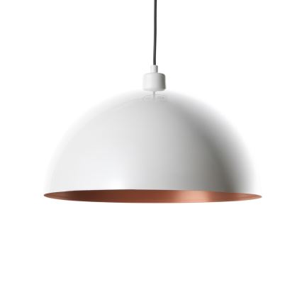 Brilagi - LED-hanglamp aan kabel METALO 1xE27/40W/230V Ø 40 cm wit/koper