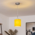 Brilagi - LED-hanglamp aan kabel NUBILA 1xE27/60W/230V Ø 14 cm geel