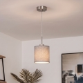 Brilagi - LED-hanglamp aan kabel NUBILA 1xE27/60W/230V Ø 14 cm grijs
