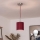 Brilagi - LED-hanglamp aan kabel NUBILA 1xE27/60W/230V Ø 14 cm Pompejaans rood