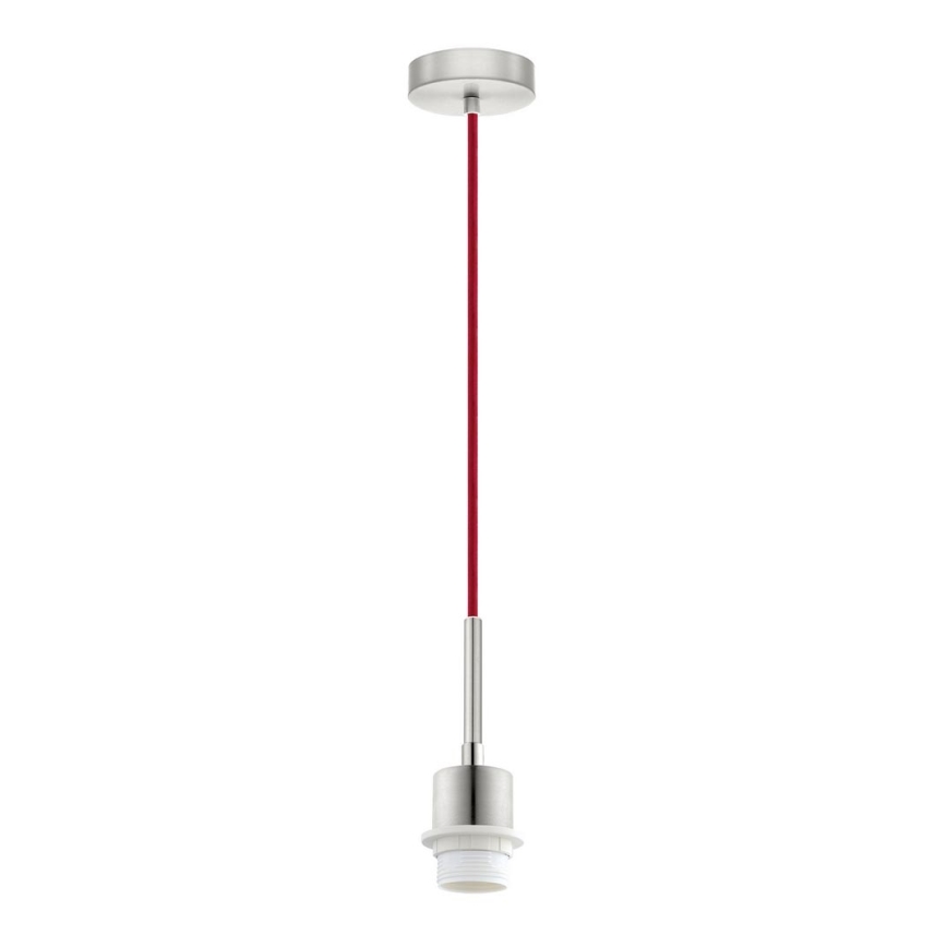 Brilagi - LED-hanglamp aan kabel NUBILA 1xE27/60W/230V Ø 14 cm Pompejaans rood