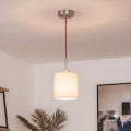Brilagi - LED-hanglamp aan kabel NUBILA 1xE27/60W/230V Ø 14 cm rood/crème
