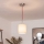 Brilagi - LED-hanglamp aan kabel NUBILA 1xE27/60W/230V Ø 14 cm rood/crème