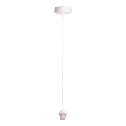 BRILAGI - LED-hanglamp aan kabel NUBILA 1xE27/60W/230V Ø 14 cm wit/lichtgrijs