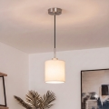 Brilagi - LED-hanglamp aan kabel NUBILA 1xE27/60W/230V Ø 14 cm zwart/crème