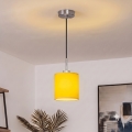 Brilagi - LED-hanglamp aan kabel NUBILA 1xE27/60W/230V Ø 14 cm zwart/geel