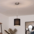 Brilagi - LED-hanglamp aan kabel NUBILA 1xE27/60W/230V Ø 14 cm zwart