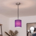 Brilagi - LED-hanglamp aan kabel NUBILA 1xE27/60W/230V Ø 14 cm zwart/paars