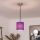 Brilagi - LED-hanglamp aan kabel NUBILA 1xE27/60W/230V Ø 14 cm zwart/paars
