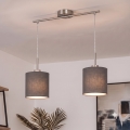 Brilagi - LED-hanglamp aan kabel NUBILA 2xE27/60W/230V antraciet