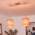 Brilagi - LED-hanglamp aan kabel NUBILA 2xE27/60W/230V oranje