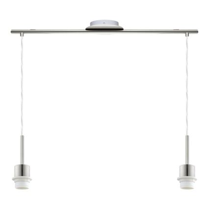Brilagi - LED-hanglamp aan kabel NUBILA 2xE27/60W/230V pompejaans rood