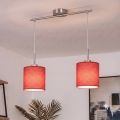 Brilagi - LED hanglamp aan kabel NUBILA 2xE27/60W/230V rood