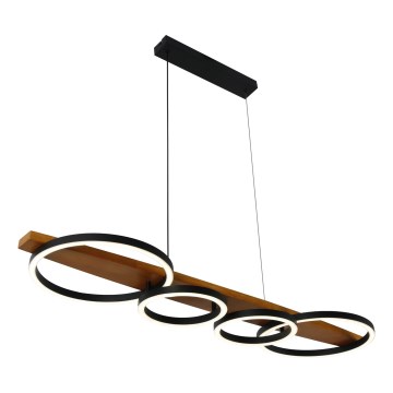 Brilagi - LED hanglamp aan kabel PLANK LED/35W/230V 4000K 30x100 cm hout