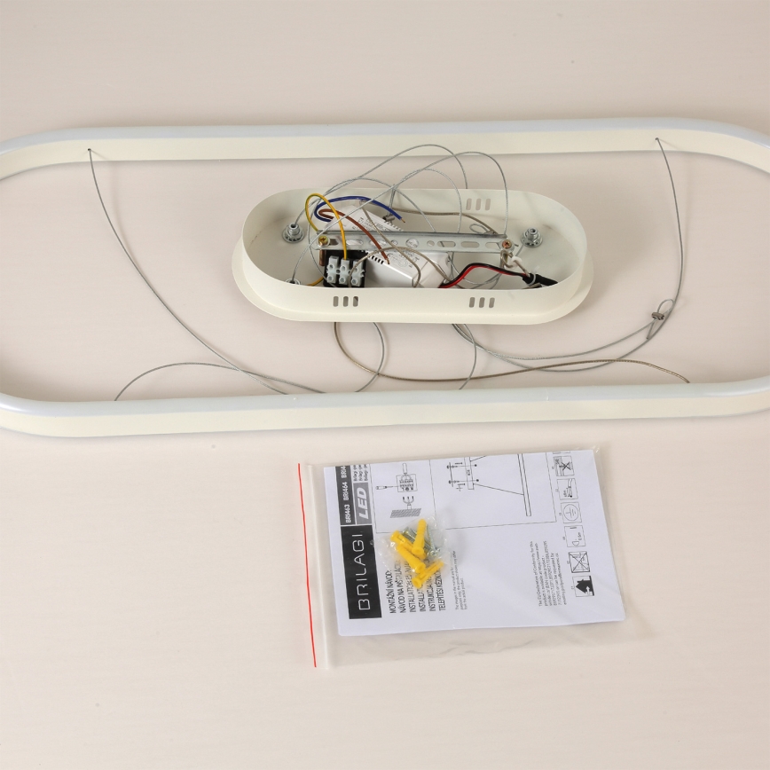 Brilagi - LED-hanglamp aan kabel PONDIE LED/45W/230V 80x30 cm wit