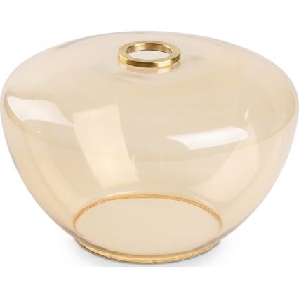 BRILAGI - LED-kroonluchter met kabel RETRO GLASS 2xE27/60W/230V mat chroom/rookbeige