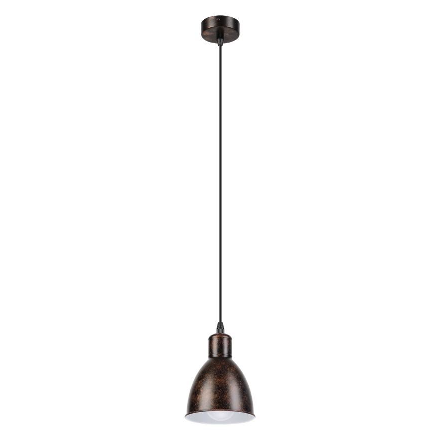 Brilagi - LED-hanglamp aan kabel RIDDY 1xE27/60W/230V koper/patina