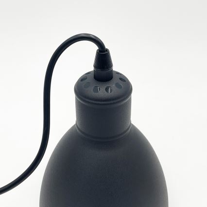 Brilagi - LED-hanglamp aan kabel RIDDY 1xE27/60W/230V zwart