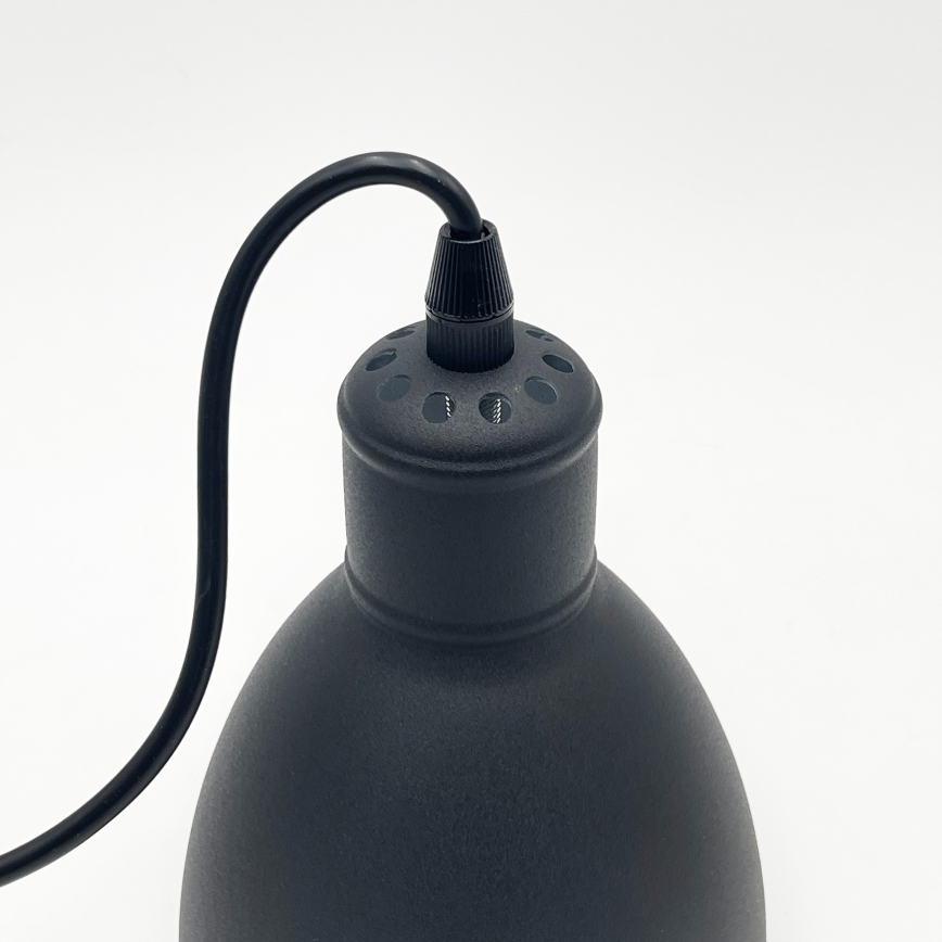 Brilagi - LED-hanglamp aan kabel RIDDY 1xE27/60W/230V zwart