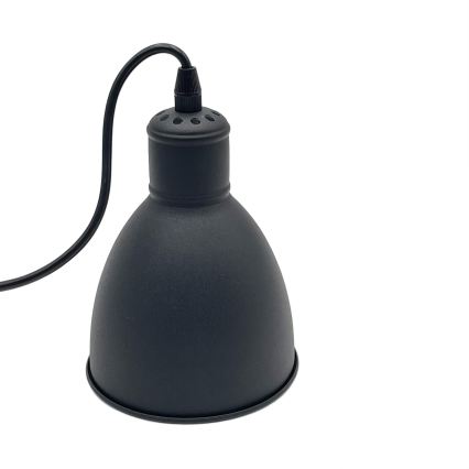 Brilagi - LED-hanglamp aan kabel RIDDY 1xE27/60W/230V zwart