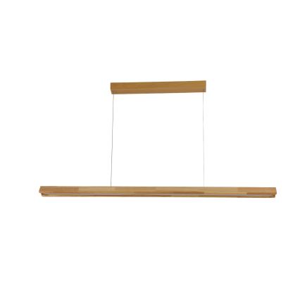 Brilagi - LED-hanglamp aan kabel UMEA WOOD LED/30W/230V 120 cm hout