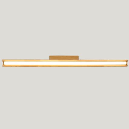 Brilagi - LED-hanglamp aan kabel UMEA WOOD LED/40W/230V 150 cm hout