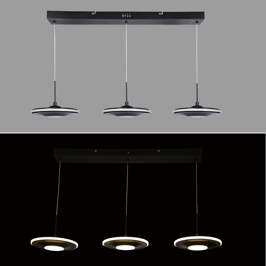 Brilagi - LED-hanglamp aan kabel VERANO 3xLED/15W/230V