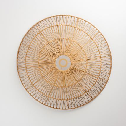 Brilagi - LED-hanglamp aan snoer CERIA BOHO 1xE27/40W/230V Ø 70 cm bruin