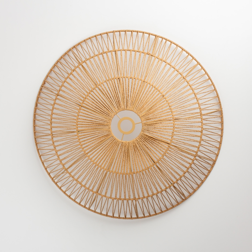 Brilagi - LED-hanglamp aan snoer CERIA BOHO 1xE27/40W/230V Ø 70 cm bruin