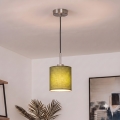 Brilagi - LED-hanglamp aan snoer NUBILA 1xE27/60W/230V Ø 14 cm zwart/groen