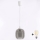 Brilagi - LED-hanglamp aan snoer RETRO GLASS 1xE27/60W/230V Ø 14 cm wit/rookgrijs