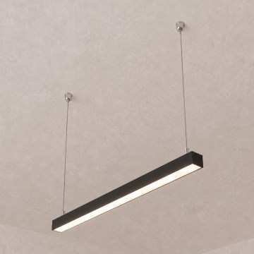 Brilagi - LED-hanglamp FULLDAY LED/10/15/20W/230V 2700/4000/6000K 60 cm zwart