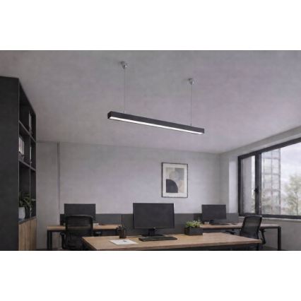 Brilagi - LED-hanglamp FULLDAY LED/10/15/20W/230V 2700/4000/6000K 60 cm zwart