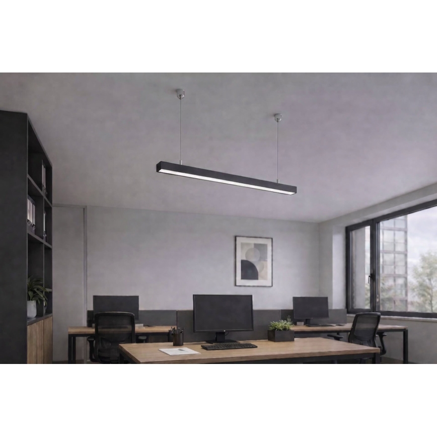 Brilagi - LED-hanglamp FULLDAY LED/10/15/20W/230V 2700/4000/6000K 60 cm zwart