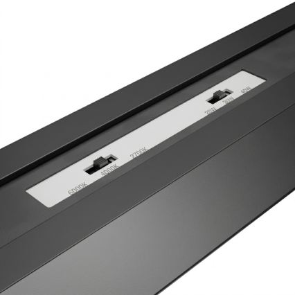 Brilagi - LED-hanglamp FULLDAY LED/20/30/40W/230V 2700/4000/6000K 120 cm zwart