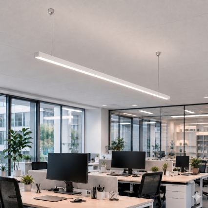 Brilagi - LED hanglamp FULLDAY LED/30/40/50W/230V 2700/4000/6000K 150 cm wit