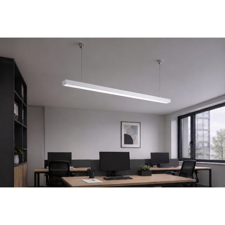 Brilagi - LED hanglamp FULLDAY LED/30/40/50W/230V 2700/4000/6000K 150 cm wit