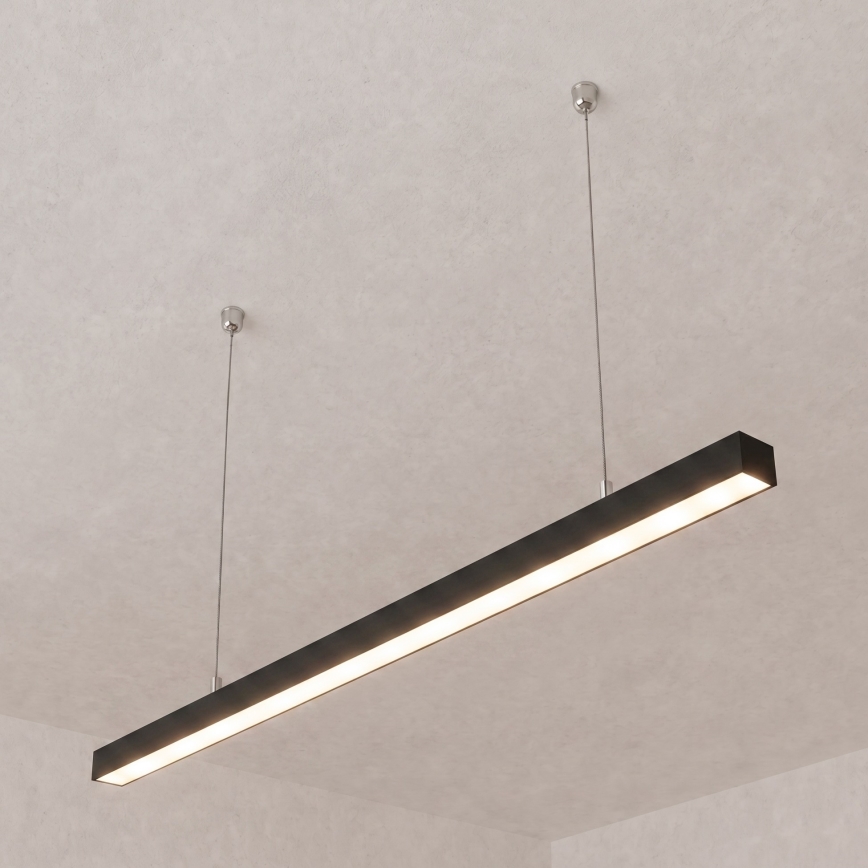 Brilagi - LED hanglamp FULLDAY LED/30/40/50W/230V 2700/4000/6000K 150 cm zwart