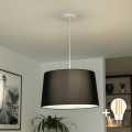 Brilagi - LED-hanglamp met kabel CERIA 1xE27/40W/230V Ø 45 cm zwart